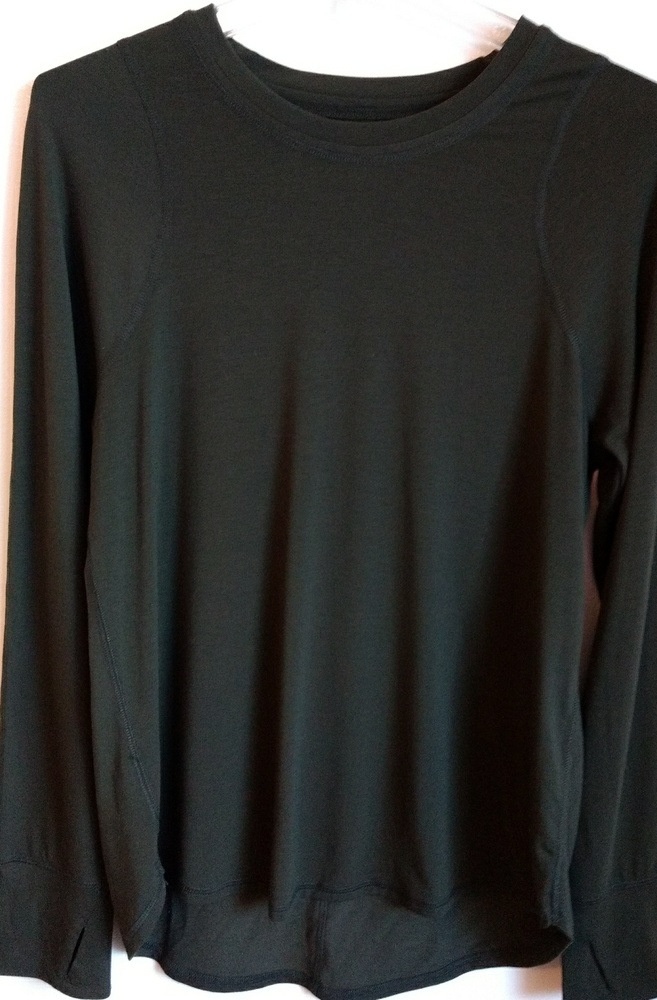 Lou &grey dark green long sleeve shirt
